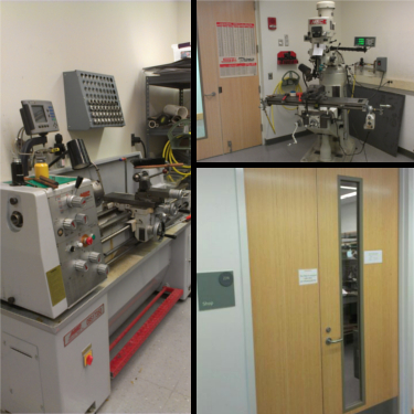 Biomedical Engineering Department Shop Collage