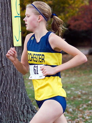 Snyder ran the 6K course in 24:39.69.