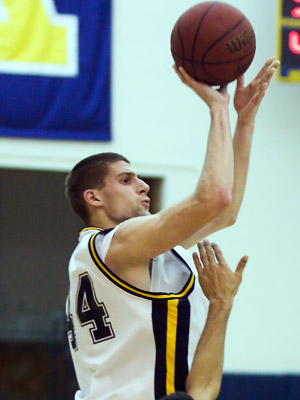 Labanowski finished with a team high 12 points and iced the game with a pair of free throws in the closing seconds.