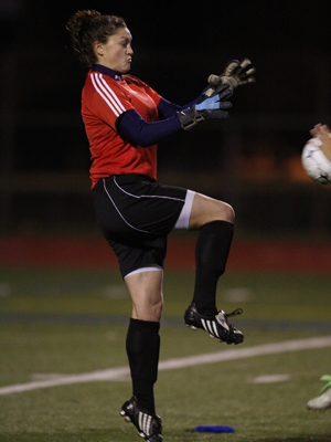 Hornbach had three saves.