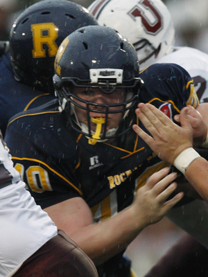 Bickford got in the middle a lot - and has been honored for it.