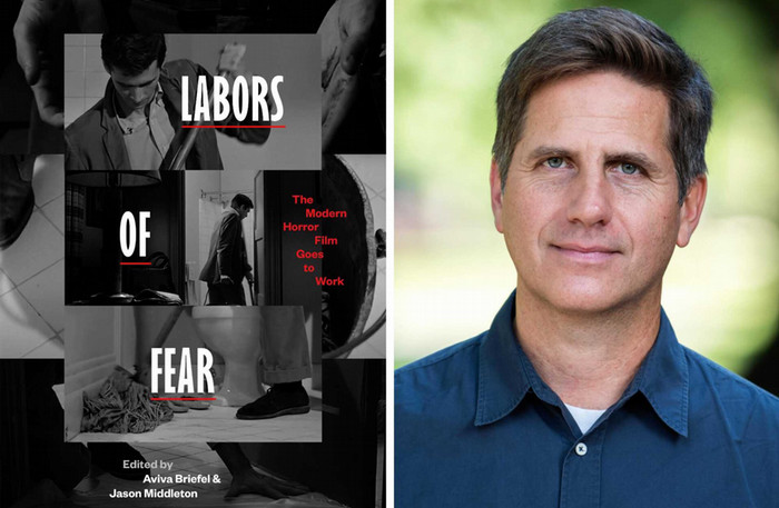 Labors of Fear book cover and Jason Middleton Headshot