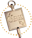 The Phi Beta Kappa key brand.