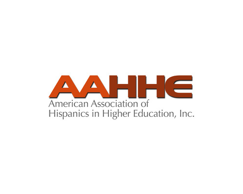 American Association of Hispanics in Higher Education logo.