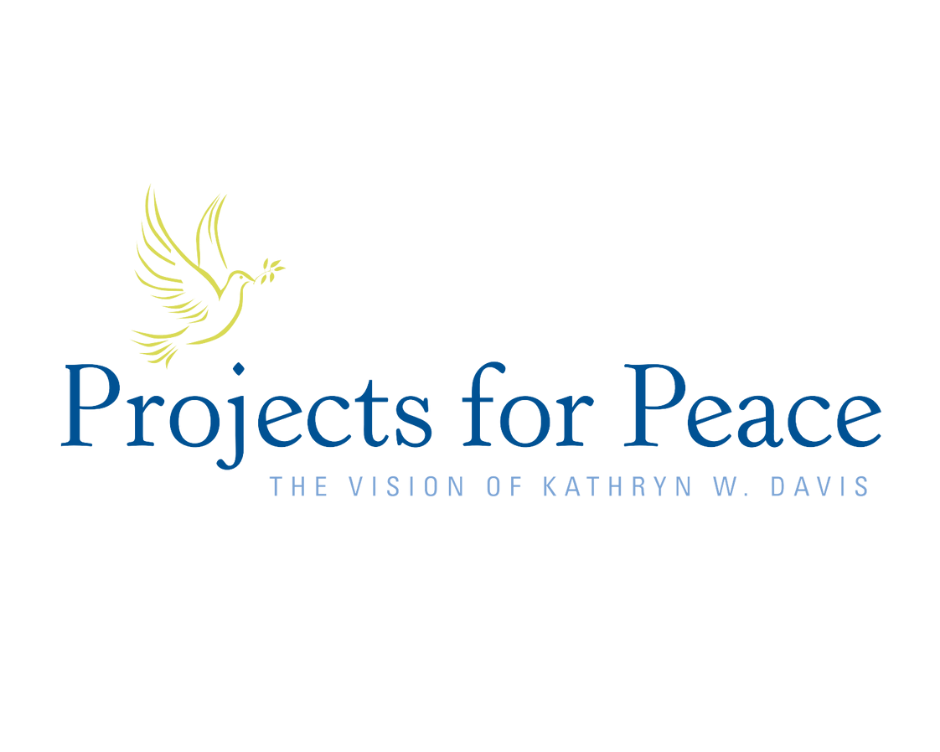 Davis Projects for Peace logo.