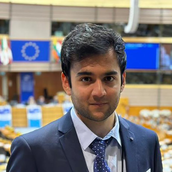 Headshot of Abobakar Sediq Miakhel.