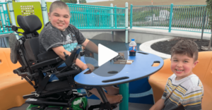 Chase and Carter, brothers who were both diagnosed with Duchenne Muscular Dystrophy