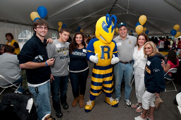 students with Rocky