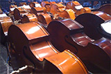 lots of bass violins