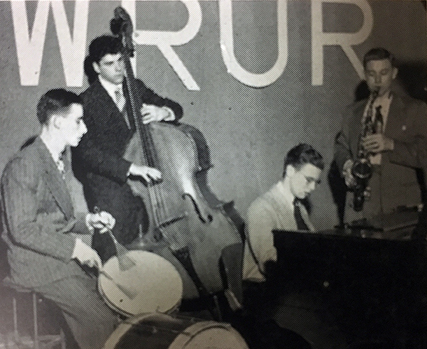 yearbook photo of a jazz band