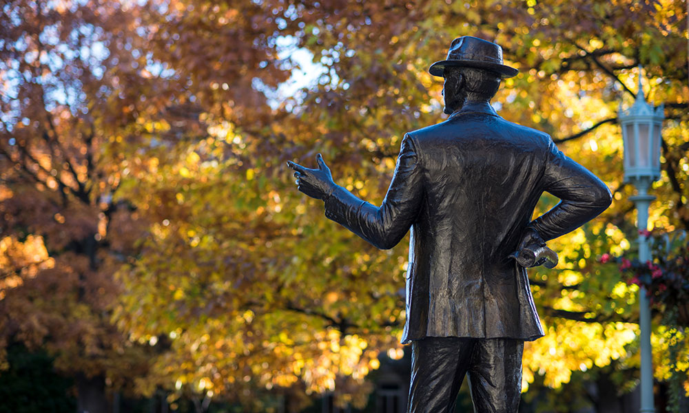 George Eastman statue