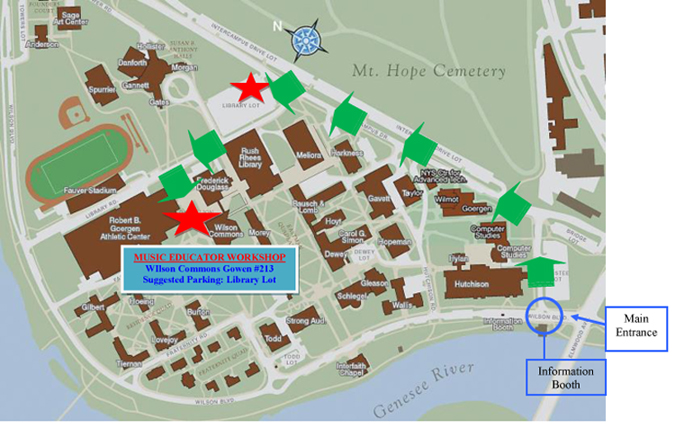 University Of Rochester Map Pdf