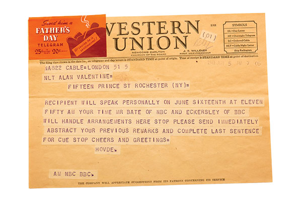 Churchill Telegram 