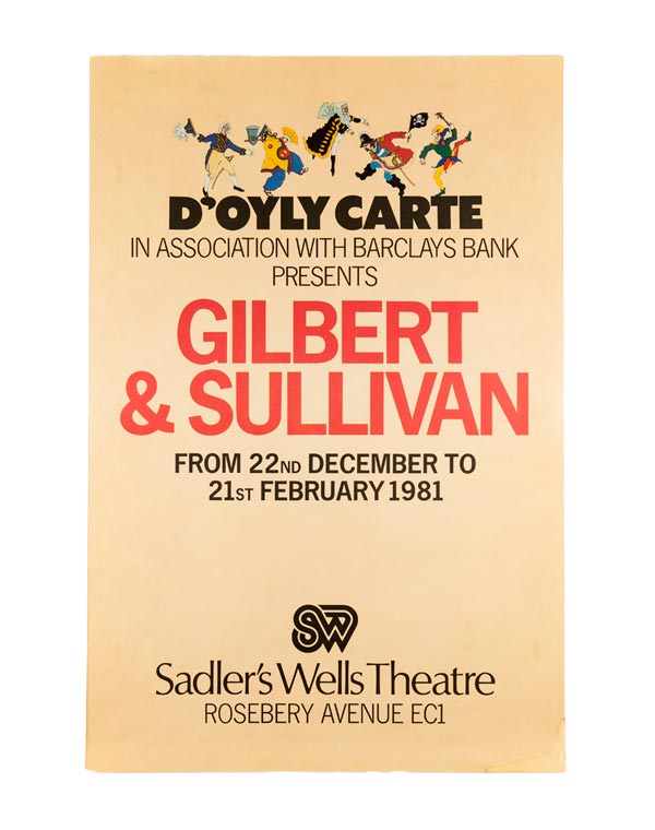 gilbert and sullivan poster