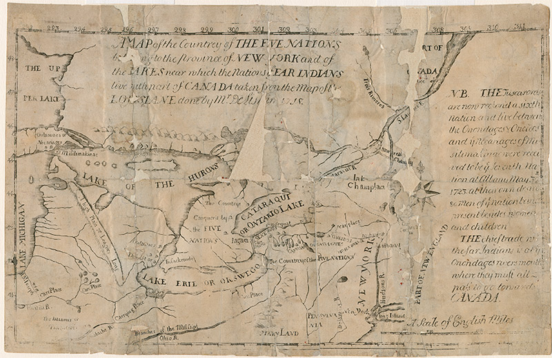 first map engraved in the Province of New York
