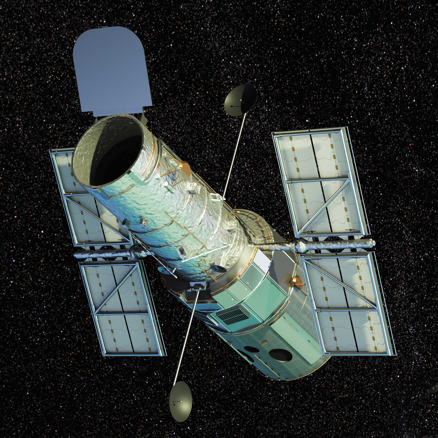 image of a hubble Space Telescope