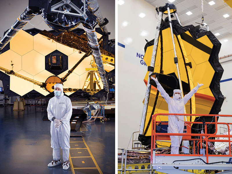 University of Rochester alumni with the James Webb Space Telescope