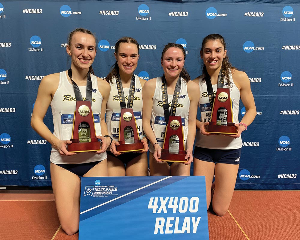 photo of national champion relay team