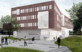 artist rendering of Wegmans Hall