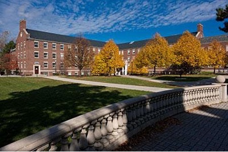 First-year quad.