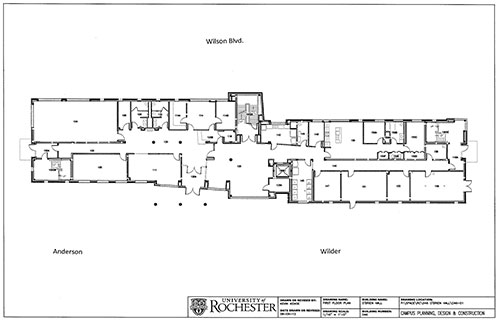 O'Brien Hall floor plan.
