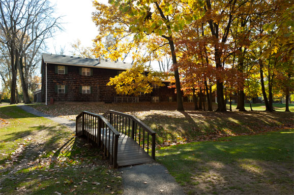 An exterior view of Whipple Park.