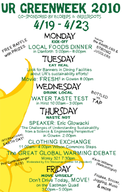 green week poster