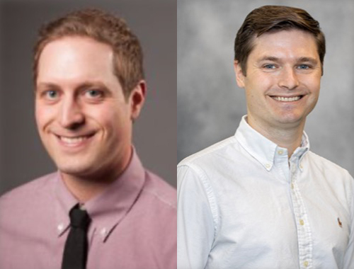 Headshots of the professors.