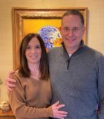 STEVE PIAKER ’84 Pictured with his wife, Randi