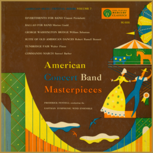 cover of album of American Concert Band Masterpieces