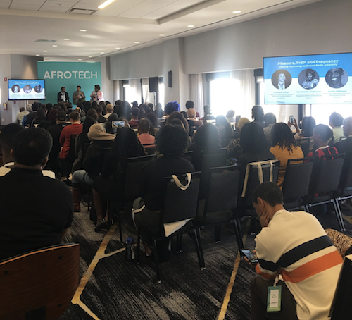 AfroTech breakout session hosted by Planned Parenthood