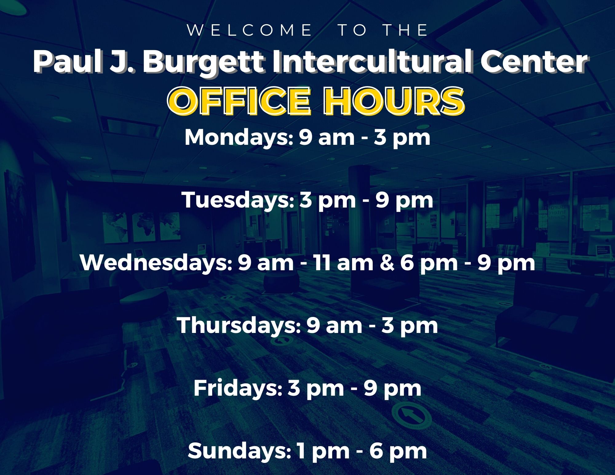 2021 Fall Office Hours.