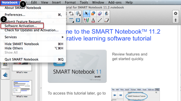 Smart notebook product key