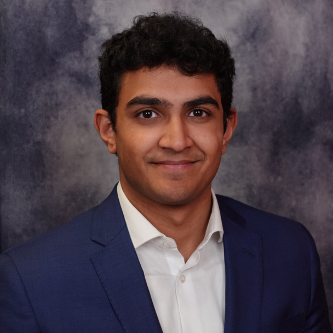 Headshot 2 of Krish Patel.