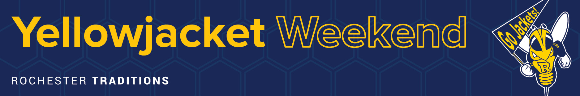 Yellowjacket Weekend Banner