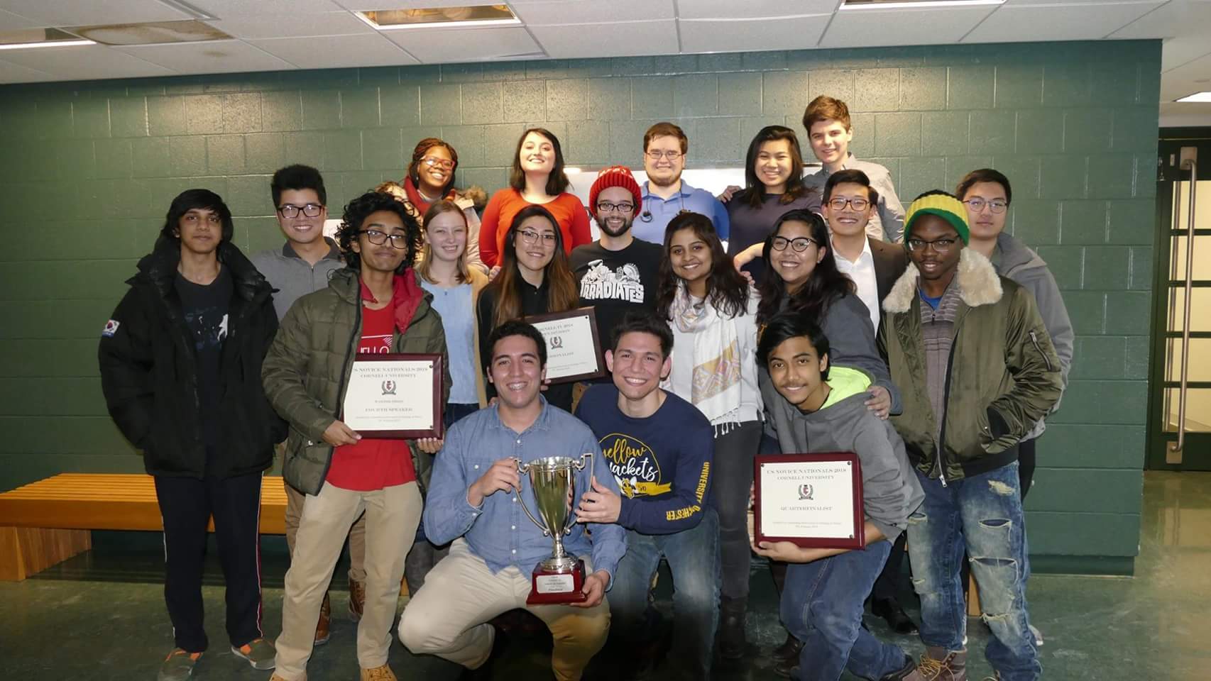 Awards photo for URDU at Cornell