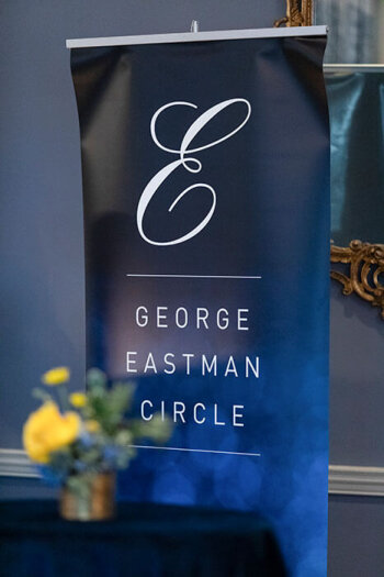 George Eastman Circle banner.