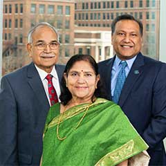 The Gupta family portrait