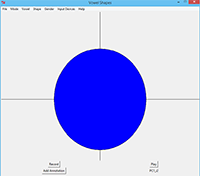 graphic of blue circle