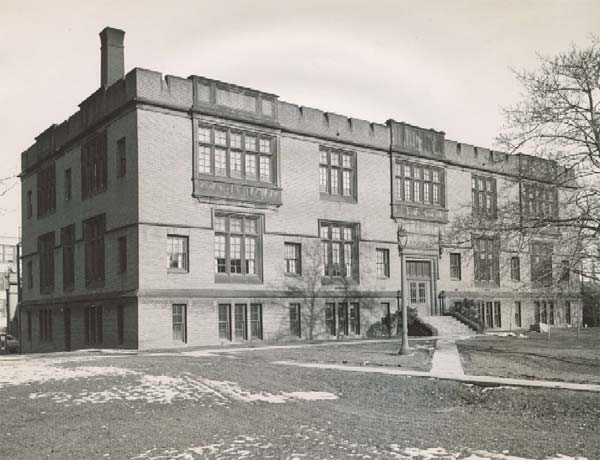 historic photo of building
