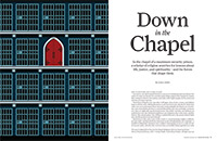 Down in the Chapel Read an excerpt from Dubler's 2013 book, an ethnography of the historic Graterford Prison near Philadelphia. 