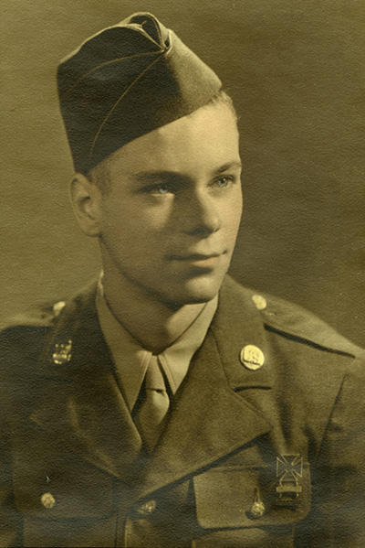 portrait of soldier in uniform