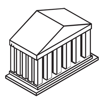 icon of bank