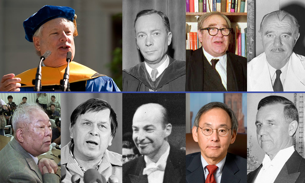 collage of Nobel Prize winners