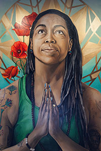 painting of Imani Olear