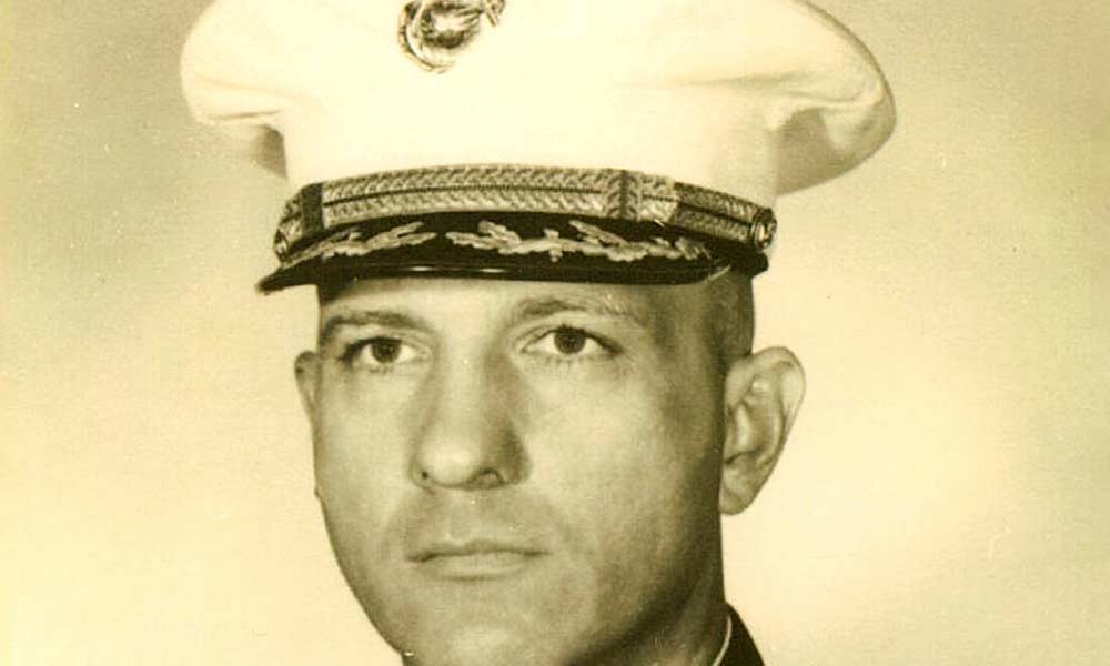 archival photo of naval officer