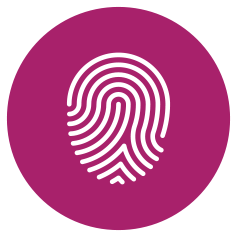 graphic of a thumbprint
