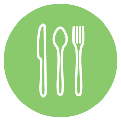 graphic of cutlery