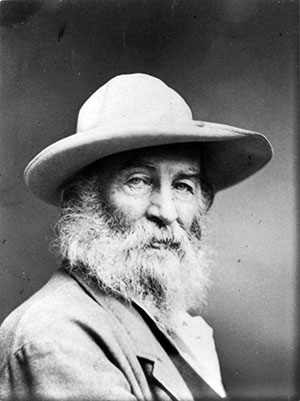 Walt Whitman's poetry often explored the question, what is belief