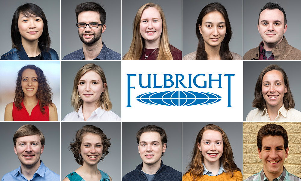 Thirteen students, alumni offered Fulbright grants News Center